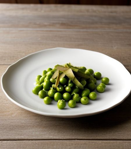 Green Peas With Celery and Ripe Olives recipe image