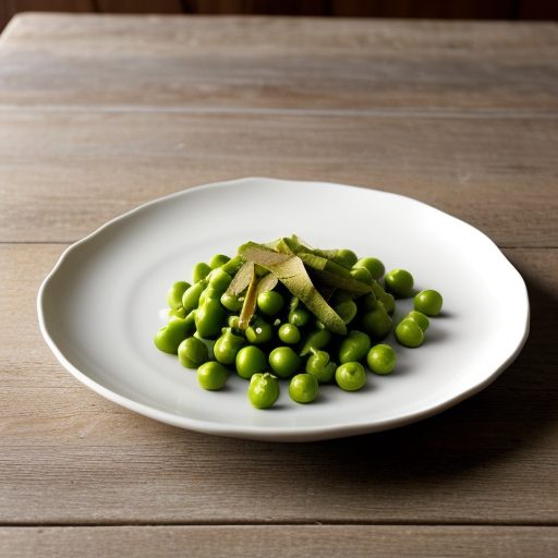 Green Peas With Celery and Ripe Olives recipe image