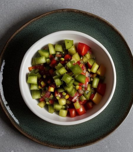 Green Pepper Salsa recipe image