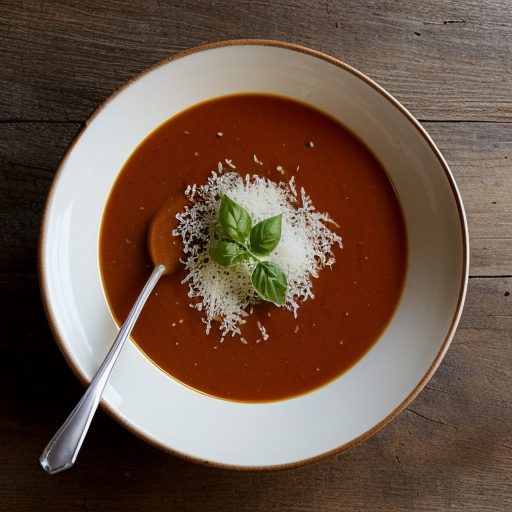 Green Pepper-and-Tomato Soup recipe image