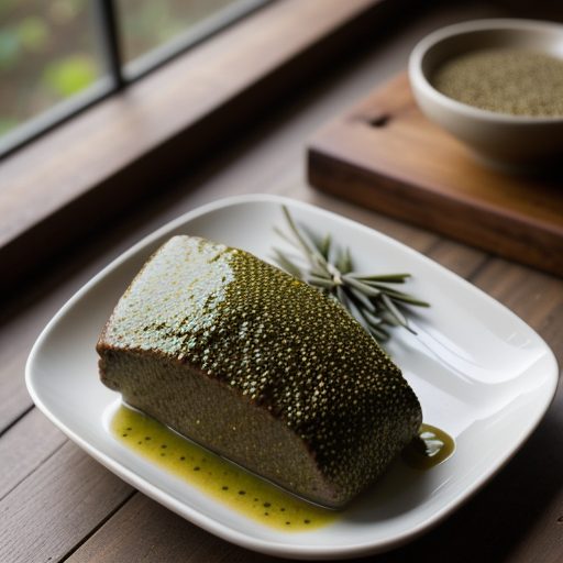 Green Peppercorn Mustard recipe image
