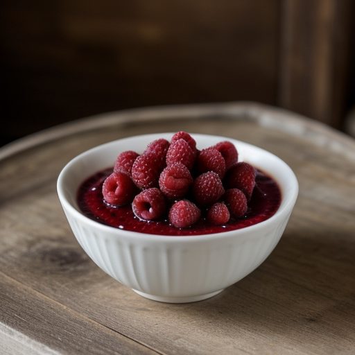 Green Peppercorn-Raspberry Sauce recipe image
