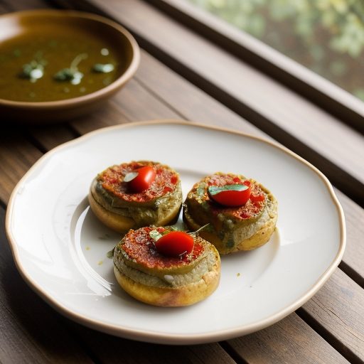 Green & Red Pepper Tapas recipe image