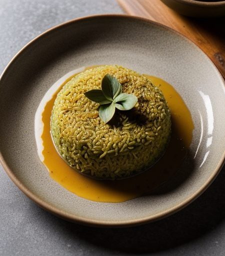 Green Rice Puebla Style recipe image