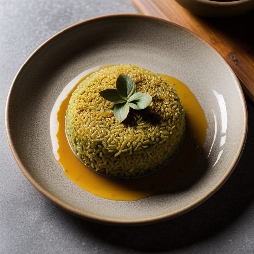 Green Rice Puebla Style recipe image