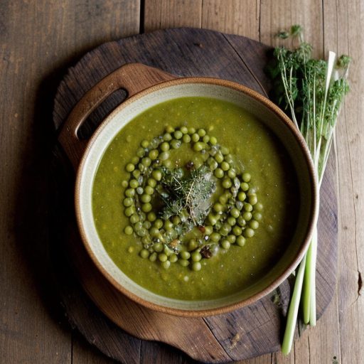 Green Split-Pea Soup recipe image