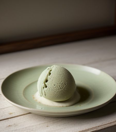 Green Tea Ice Cream (Figi recipe image