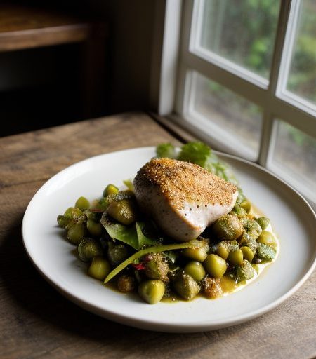 Green Tomatillo Chicken recipe image