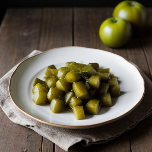 Green Tomato Dill Pickles recipe image