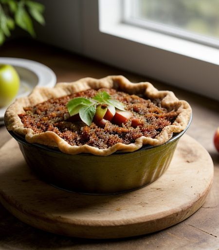 Green Tomato Minced Meat Pie recipe image