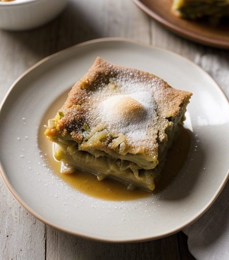 Green Tomato & Onion Casserole recipe image