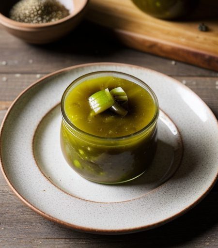 Green Tomato & Onion Pickles recipe image
