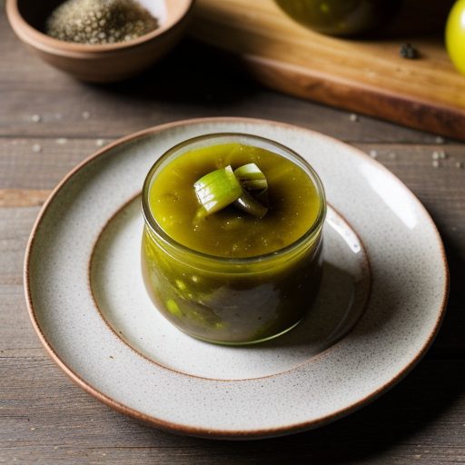Green Tomato & Onion Pickles recipe image