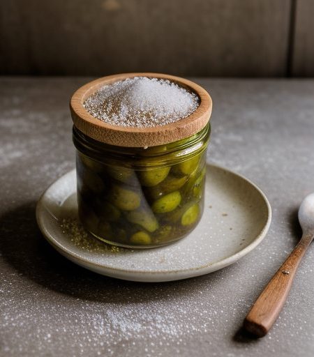 Green Tomato and Onion Pickles recipe image