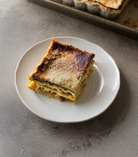 Green & White Lasagne recipe image