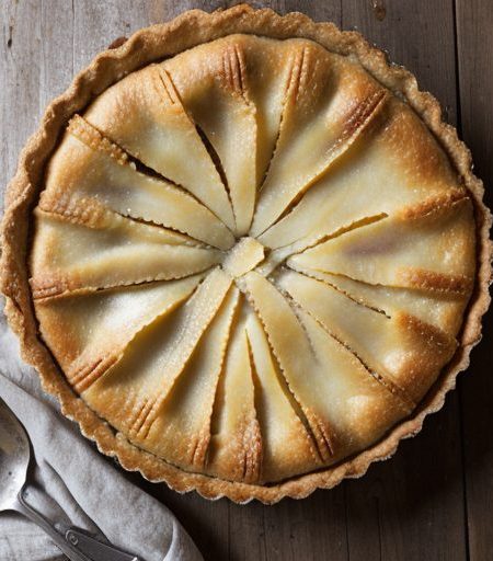 Greengage Tart(english recipe image