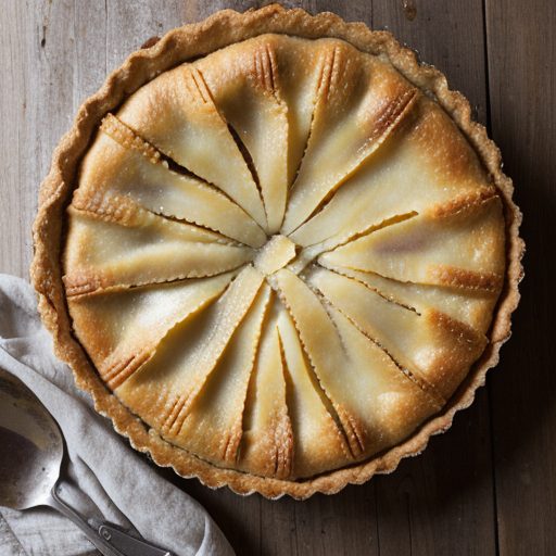 Greengage Tart(english recipe image