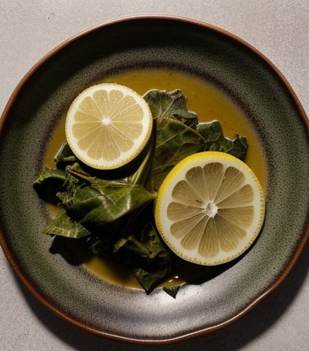 Greens With Garlic and Lemon (.5 PTS recipe image