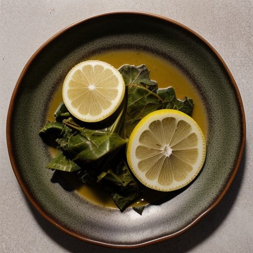 Greens With Garlic and Lemon (.5 PTS recipe image