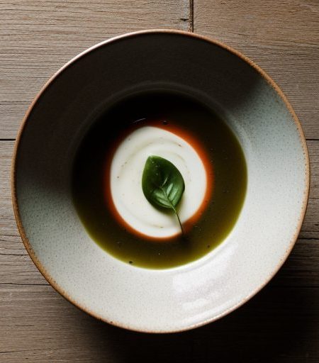 Greens With Orange Dressing recipe image