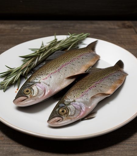 Griddled Trout With Herbs recipe image