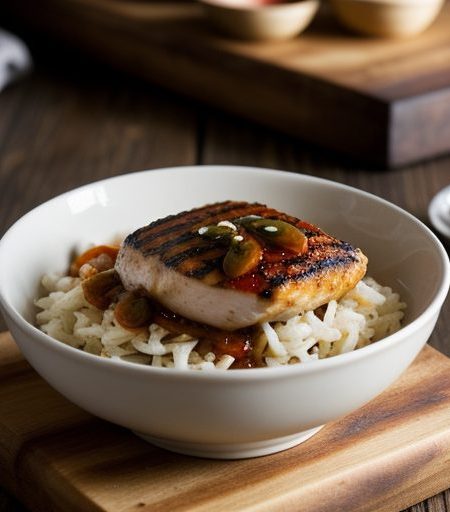 Grill Chicken With Havana Sauce recipe image