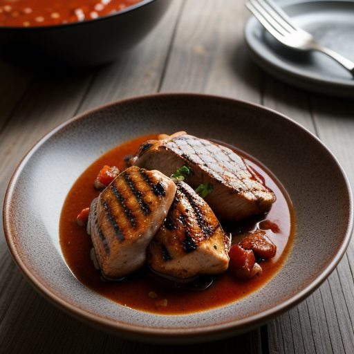 Grill Chicken With Havana Sauce ***Vfxr40 B recipe image