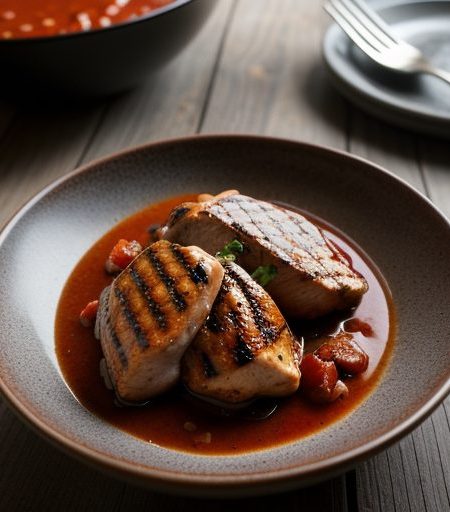 Grill Chicken With Havana Sauce Vfxr40 B recipe image