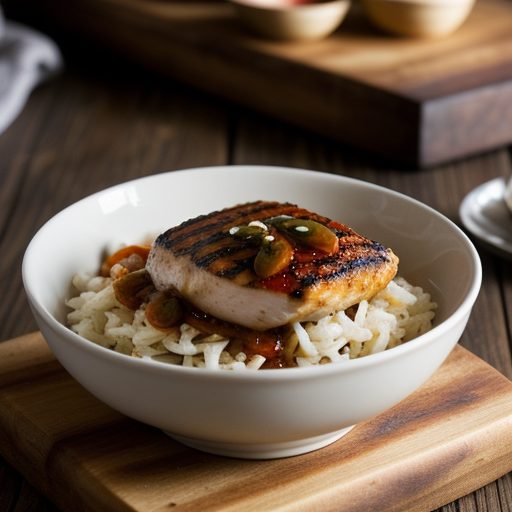 Grill Chicken With Havana Sauce recipe image