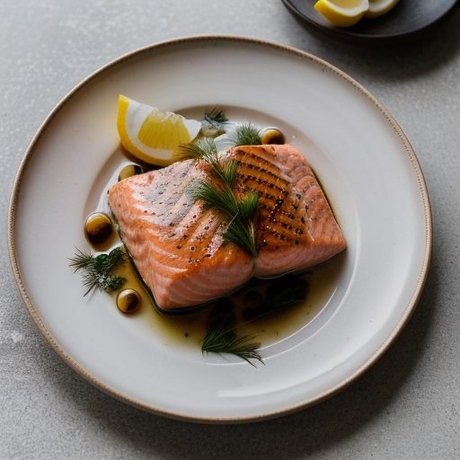 Grill Poached Salmon recipe image