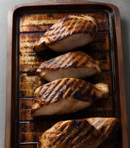 Grilled Barbeque Chicken Breasts recipe image