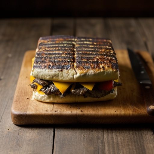 Grilled Beef Bread recipe image