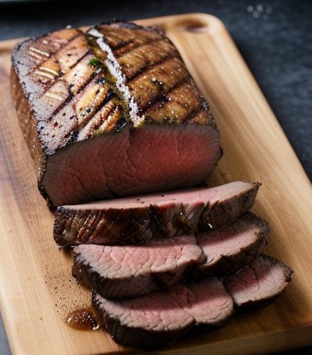 Grilled Beef Bread recipe image