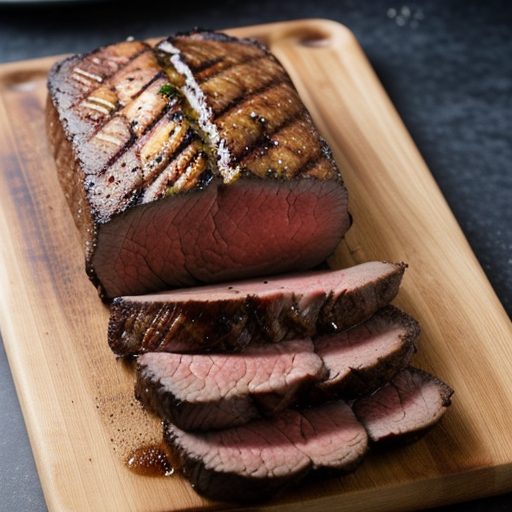 Grilled Beef Bread recipe image
