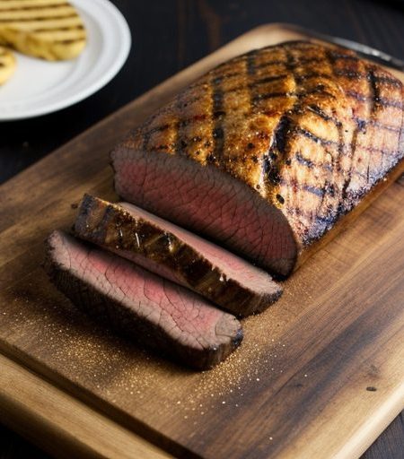 Grilled Beef Bread recipe image