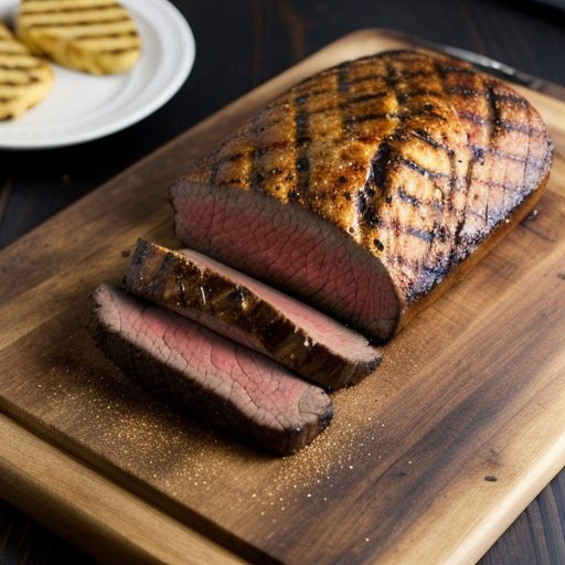 Grilled Beef Bread recipe image