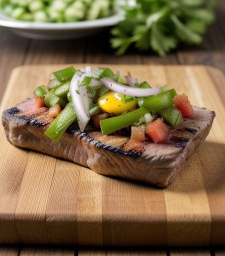Grilled Beef Bread recipe image