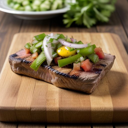 Grilled Beef Bread recipe image