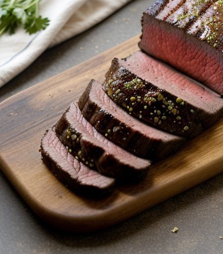 Grilled Beef Bread recipe image