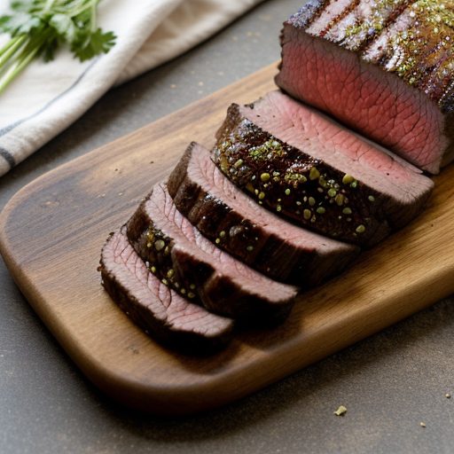 Grilled Beef Bread recipe image