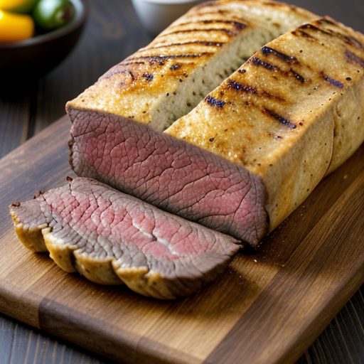 Grilled Beef Bread recipe image