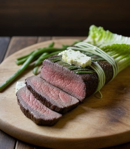 Grilled Beef Bread recipe image