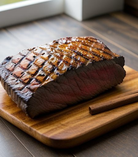 Grilled Beef Bread recipe image