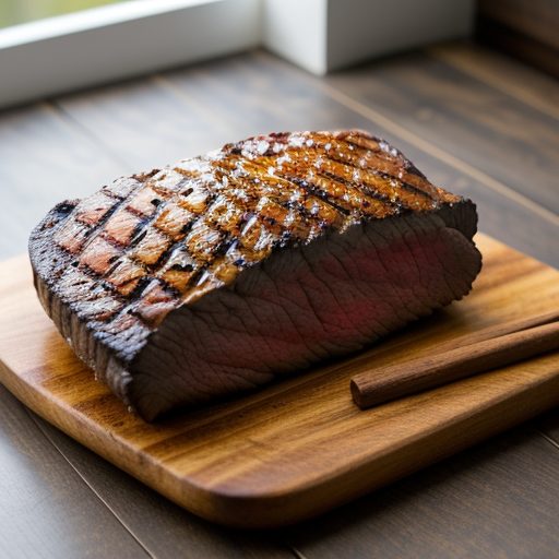 Grilled Beef Bread recipe image