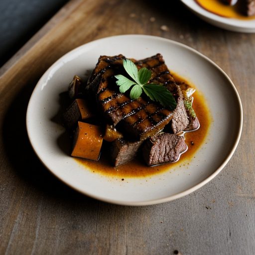 Grilled Beef Casserole recipe image