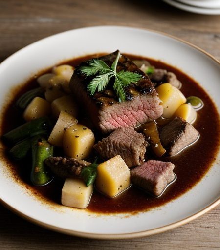 Grilled Beef Casserole recipe image