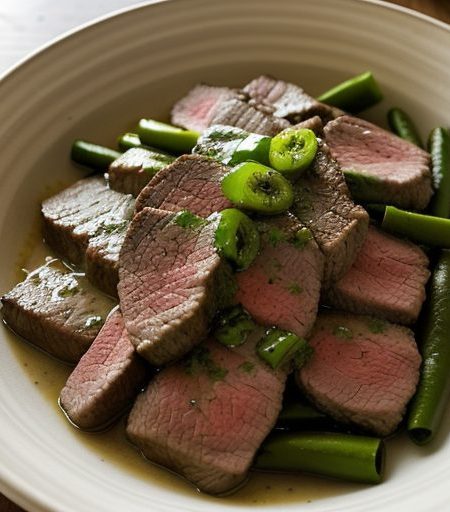 Grilled Beef Dressing recipe image
