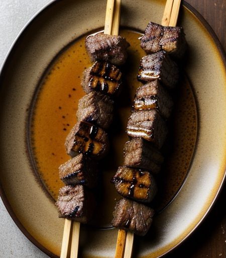 Grilled Beef Kababs recipe image