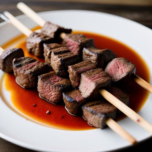 Grilled Beef Kabobs recipe image