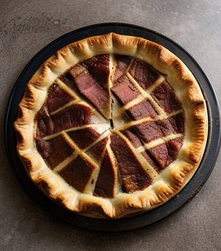 Grilled Beef Pie recipe image